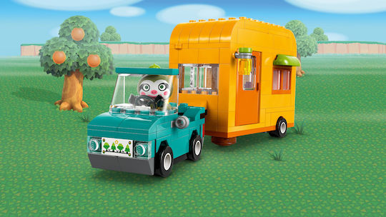 LEGO Animal Crossing Animal Crossing Leif's Caravan & Garden Shop for 7+ Years 263 Pieces