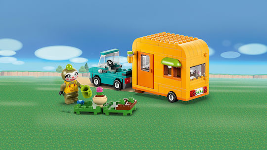 LEGO Animal Crossing Animal Crossing Leif's Caravan & Garden Shop for 7+ Years 263 Pieces