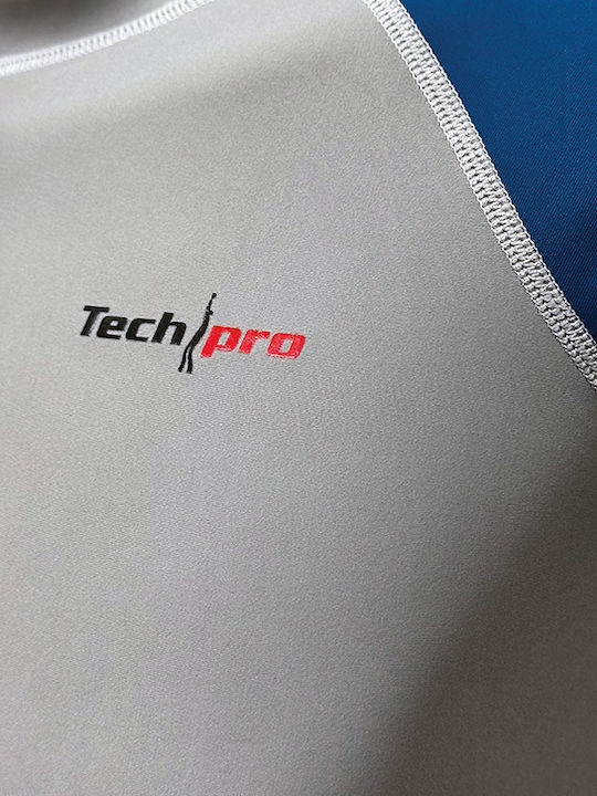 Tech Pro Αντηλιακή Μπλούζα Μπλε