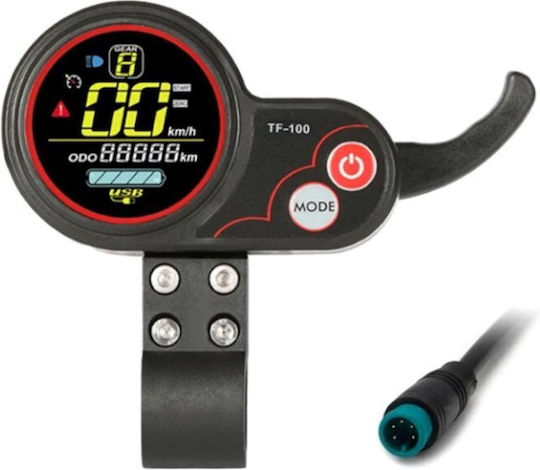 TF-100 5 Pin Replacement Screen for Electric Scooter Kugoo 1406