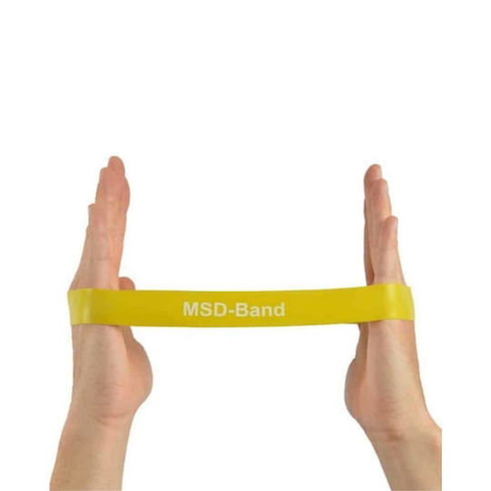MSD Band Resistance Band Loop Light Yellow 0.3m