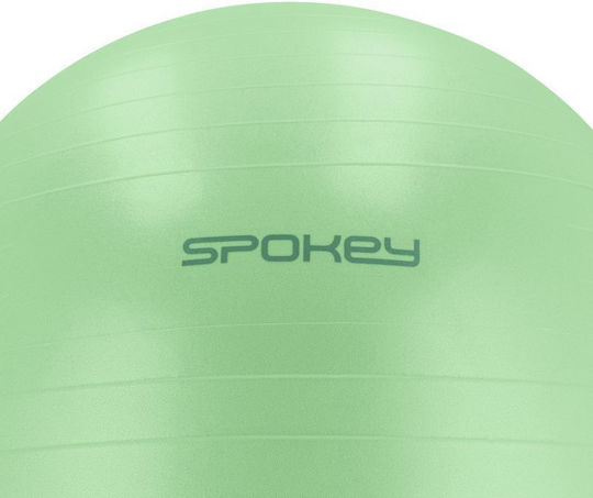 Spokey Fitball Μπάλα Pilates 55cm σε Πράσινο Χρώμα
