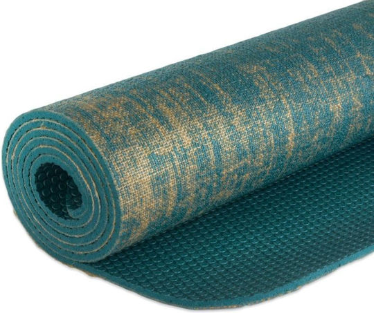 Gaiam Jute Performance Jute Covor de exerciții fizice Yoga Multicolor (173x61x0.5cm)