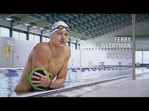 Arena Flex Paddles Palme de înot Negre