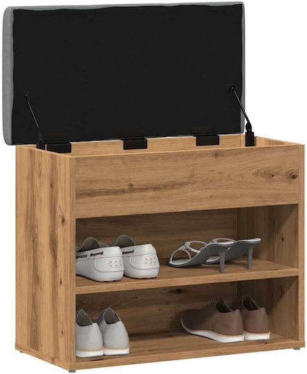 Антре с Шкаф за обувки & Пейка Artisan Oak 62x32x50бр