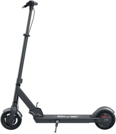 Motus Siver City Electric Scooter with 20km/h Max Speed and 18km Autonomy in Black Color