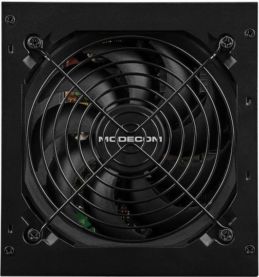 Modecom 700W Μαύρο Τροφοδοτικό Υπολογιστή Full Wired 80 Plus Bronze