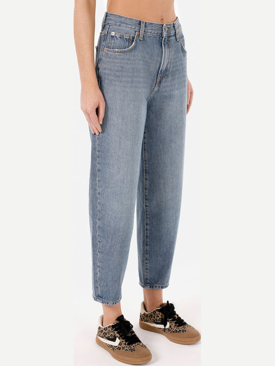 Damen Stoffhose Blau