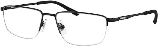 Arnette Miez Metal Eyeglass Frame Black AN6147 737