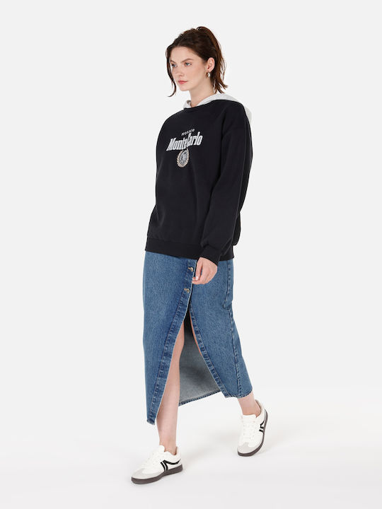 Женска суичър Худи Navy Blue