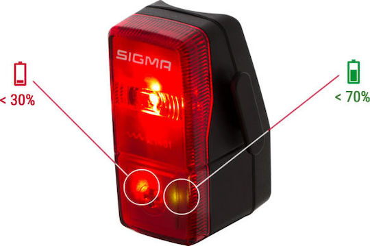 Sigma Sport Cubic Οπίσθιο Φως Ποδηλάτου Led