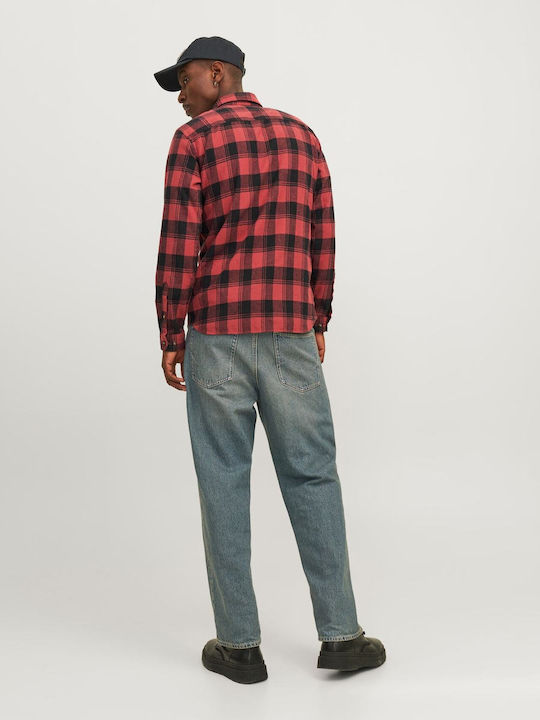 Jack & Jones Overshirt Corduroy Shirt Red