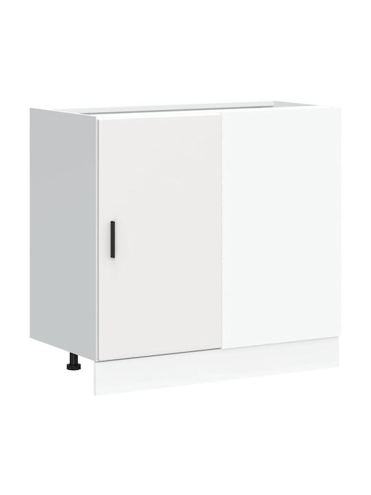 Sink Cabinet White 80x46x81.5pcs