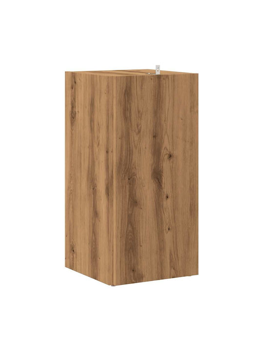 Eckbibliothek Artisan Eiche 33x33x67cm