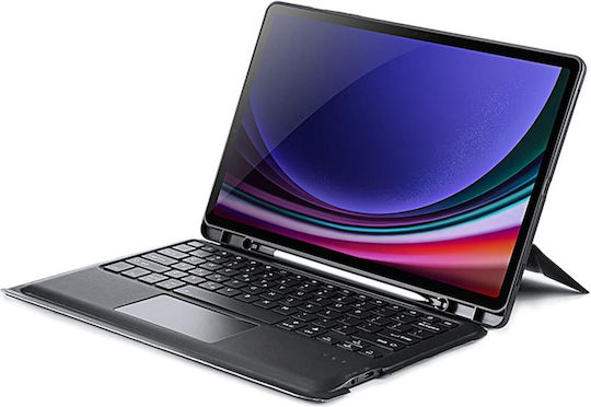 Dux Ducis Dk Series Flip Cover με Πληκτρολόγιο Μαύρη (Galaxy Tab S10+)