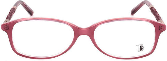 Tod's Weiblich Kunststoff Brillenrahmen Rot TO4054 068