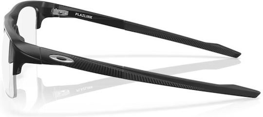 Oakley Plazlink Männlich Metallisch Brillenrahmen Schwarz OX8061-01