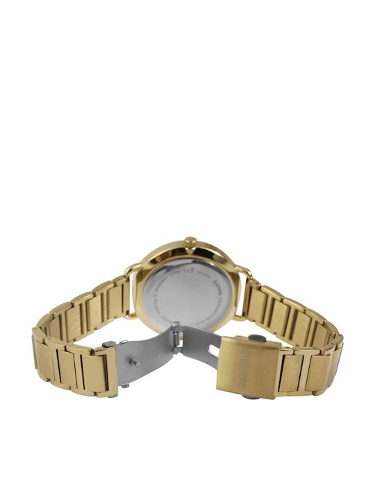 Raptor Women's Watch with Gold Metal Bracelet