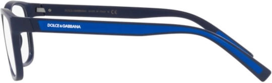 Dolce & Gabbana Men's Acetate Prescription Eyeglass Frame Navy Blue DG5086 3294