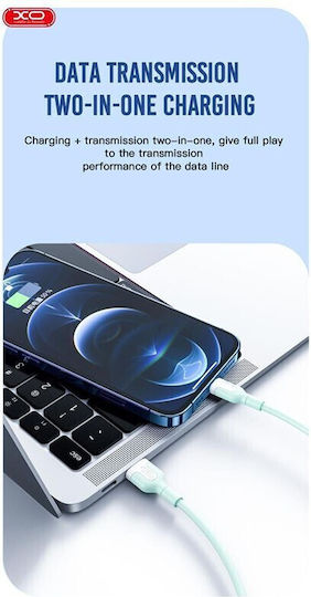 XO NB212 USB-A to Lightning Cable Black 1m (16.005.0200)