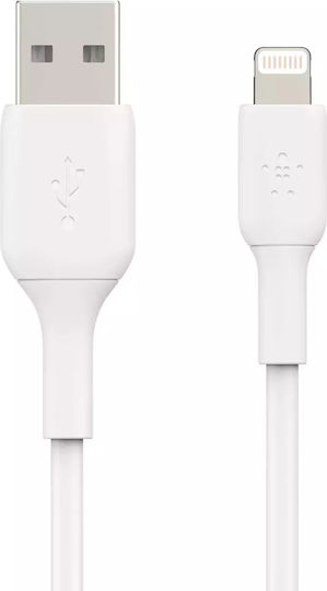 Belkin USB-A to Lightning Cable 12W White 3m (CAA001BT3MWH)