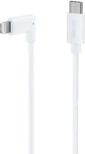 Insta360 Angle (90°) USB-C to Lightning Cable Λευκό 0.157m (CINSBBBB)