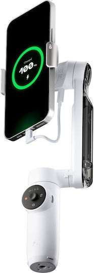 Insta360 Angle (90°) USB-C to Lightning Cable Λευκό 0.157m (CINSBBBB)