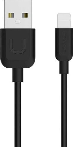 Usams SJ097 USB-A to Lightning Cable Black 1m (IPUSBXD01)