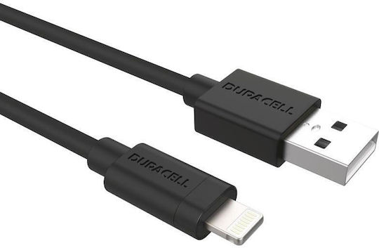Duracell USB to Lightning Cable Black 2m (USB5022A)