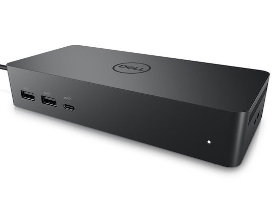 Dell UD22 Dock Docking Station with HDMI/DisplayPort 4K PD Ethernet and Support for 2 Monitors Black