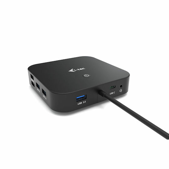 i-tec USB-C Docking Station with HDMI 4K PD Ethernet Black (C31HDMIDPDOCKPD)