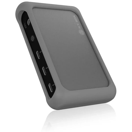 Icy Box Thunderbolt 4 Docking Station με 4K PD και σύνδεση 2 Οθονών Μαύρο (IB-HUB801-TB4)
