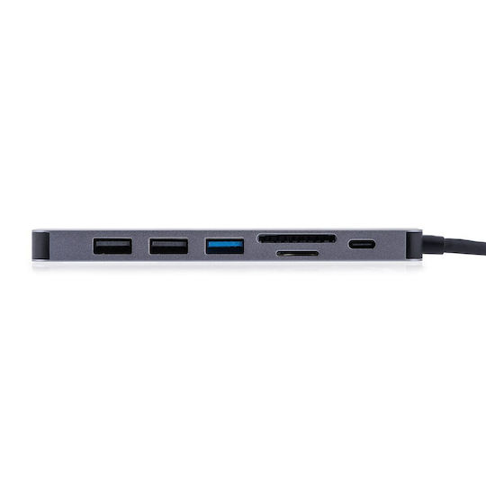 Unitek S7+ USB-C Docking Station mit HDMI 4K PD Gray