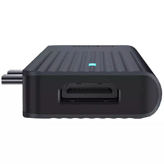Rapoo USB-C / USB-A Docking Station mit 4K PD Ethernet Gray (11411)