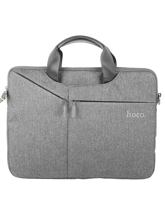 Hoco Αδιάβροχη Τσάντα για Laptop 14" σε Γκρι χρώμα 297687