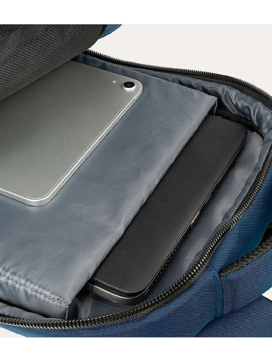 Tucano Τσάντα Πλάτης για Laptop 15" σε Μπλε χρώμα BKLUN15-AGS-B