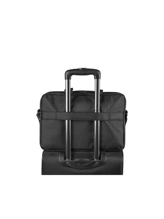 Natec Nanger Τσάντα Ώμου / Χειρός για Laptop 15.6" σε Μαύρο χρώμα