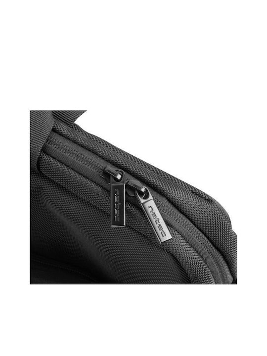 Natec Nanger Τσάντα Ώμου / Χειρός για Laptop 15.6" σε Μαύρο χρώμα