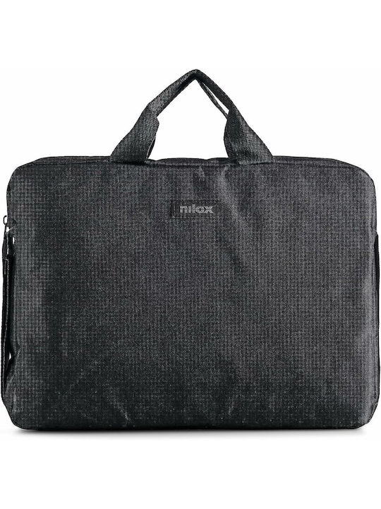 Nilox Basic Τσάντα Ώμου / Χειρός για Laptop 15.6" σε Μαύρο χρώμα