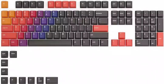 Glorious Gpbt Celestial Series Keycaps Celestial Fire Glo-kc-gpbt-cf