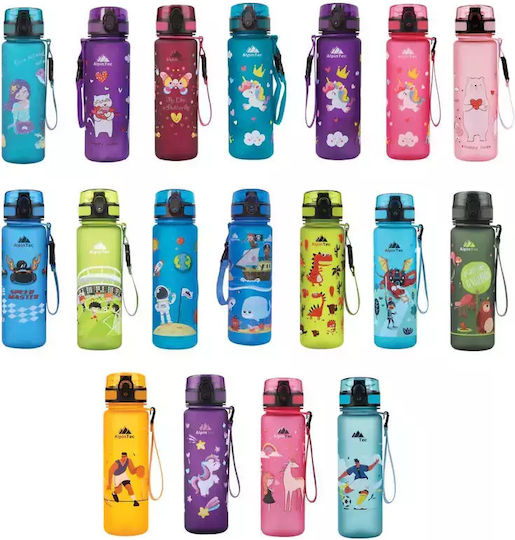 AlpinPro Kids Water Bottle Plastic AlpinTec kids 500ml