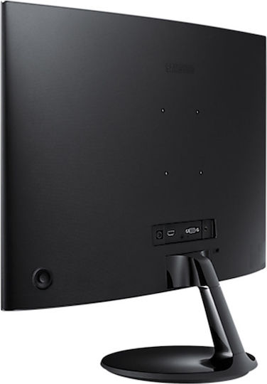 Samsung Essential Monitor VA HDR Curved Monitor 24" FHD 1920x1080 με Χρόνο Απόκρισης 4ms GTG