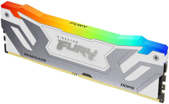 Kingston Fury Renegade RGB DDR5 με Module 1x24GB και Ταχύτητα 8400 για Desktop