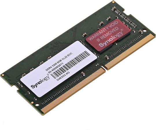 Synology 8GB DDR4 RAM cu Viteză pentru Laptop (D4ES02-8G
