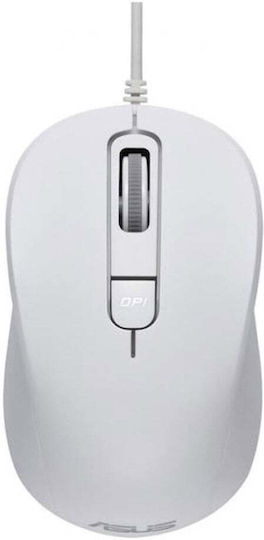 Asus MU101C Cu fir Mouse Alb