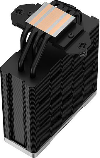 Deepcool AK400 Zero Dark Ψύκτρα Επεξεργαστή για Socket AM4/AM5/1200/115x/1700