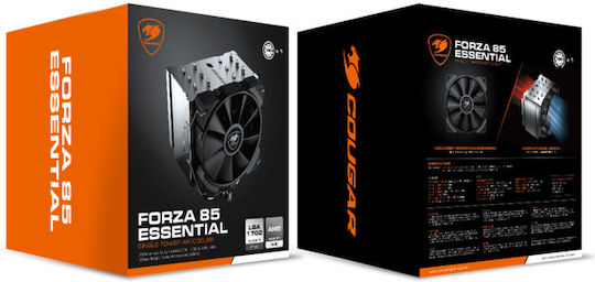Cougar Forza 85 Ψύκτρα Επεξεργαστή για Socket AM4/AM5/1200/115x/1700
