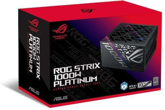 Asus ROG STRIX 1000 1000W Black Computer Power Supply Full Modular 80 Plus Titanium