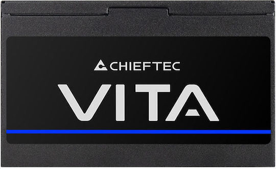 Chieftec Vita 750W Μαύρο Τροφοδοτικό Υπολογιστή Full Wired 80 Plus Bronze