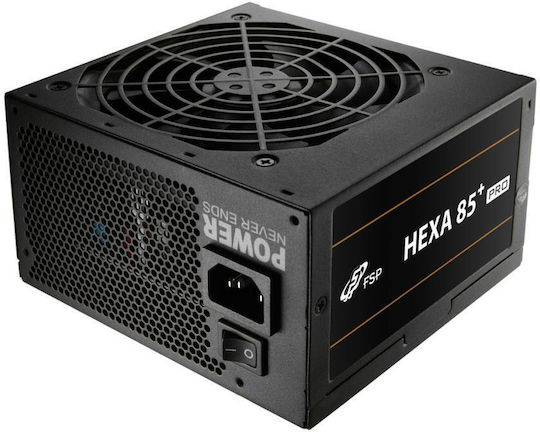 FSP/Fortron Hexa 85+ Pro 550W Μαύρο Τροφοδοτικό Υπολογιστή Full Wired 80 Plus Bronze